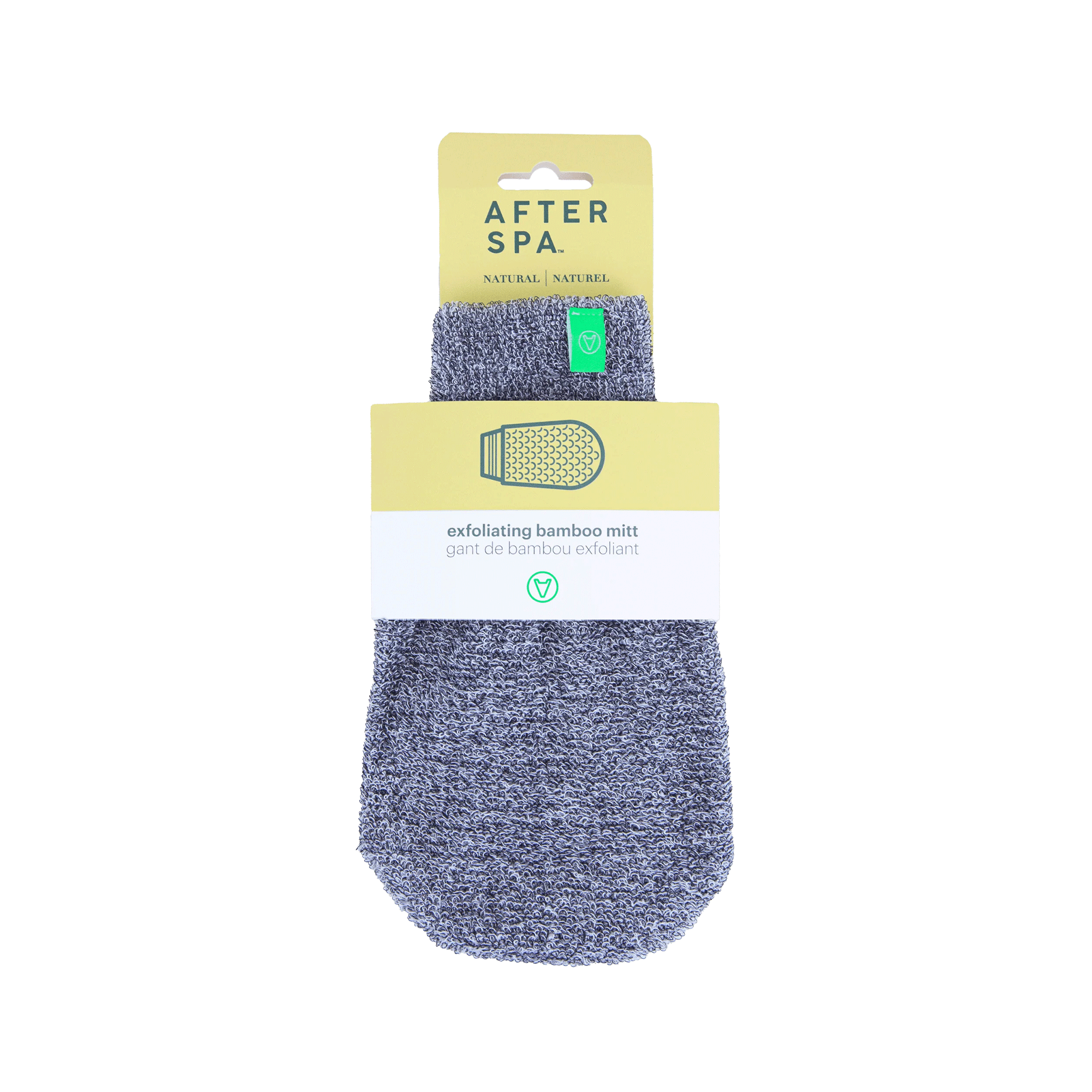 AFTERSPA EXFOLIATING BAMBOO MITT