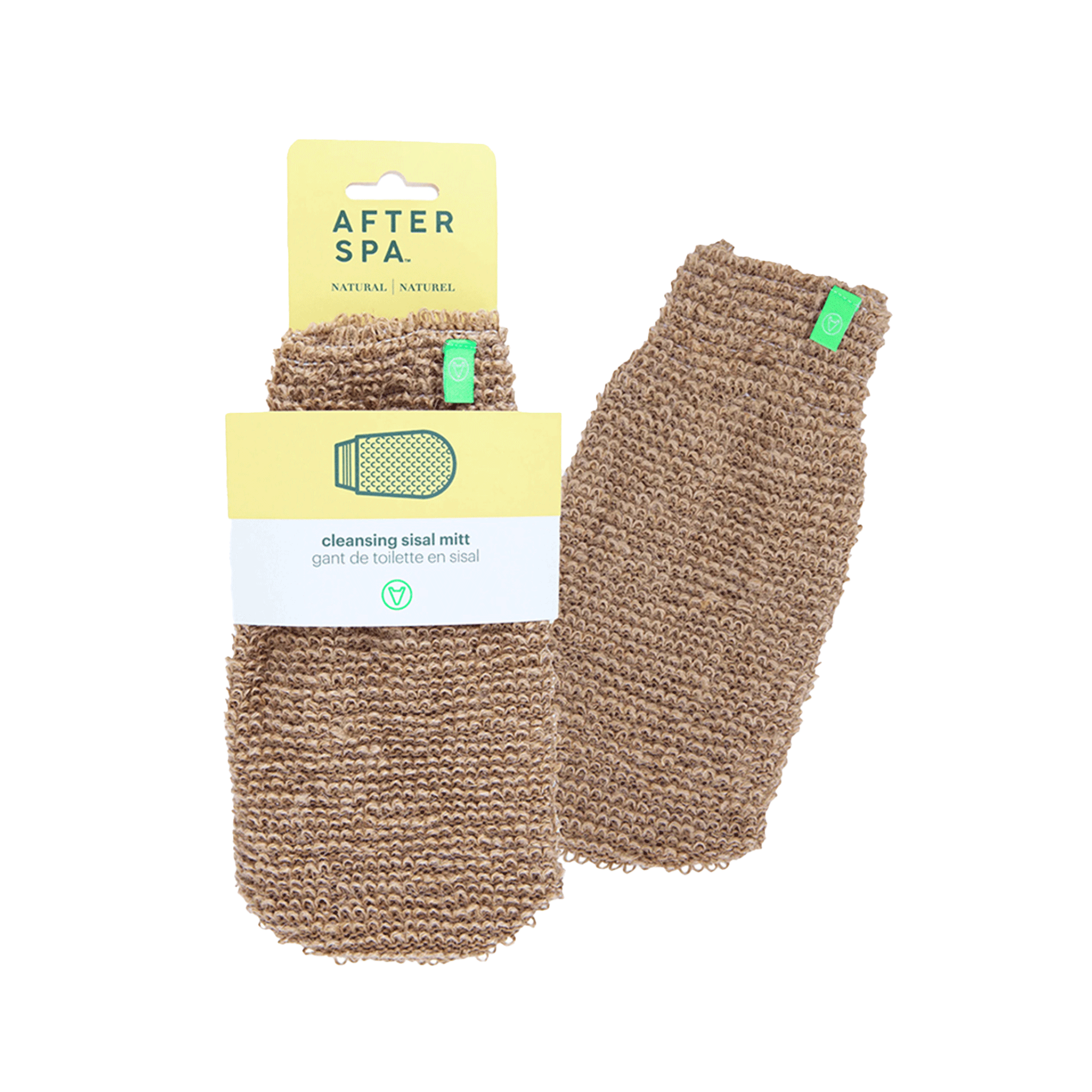 AFTERSPA CLEANSING SISAL MITT