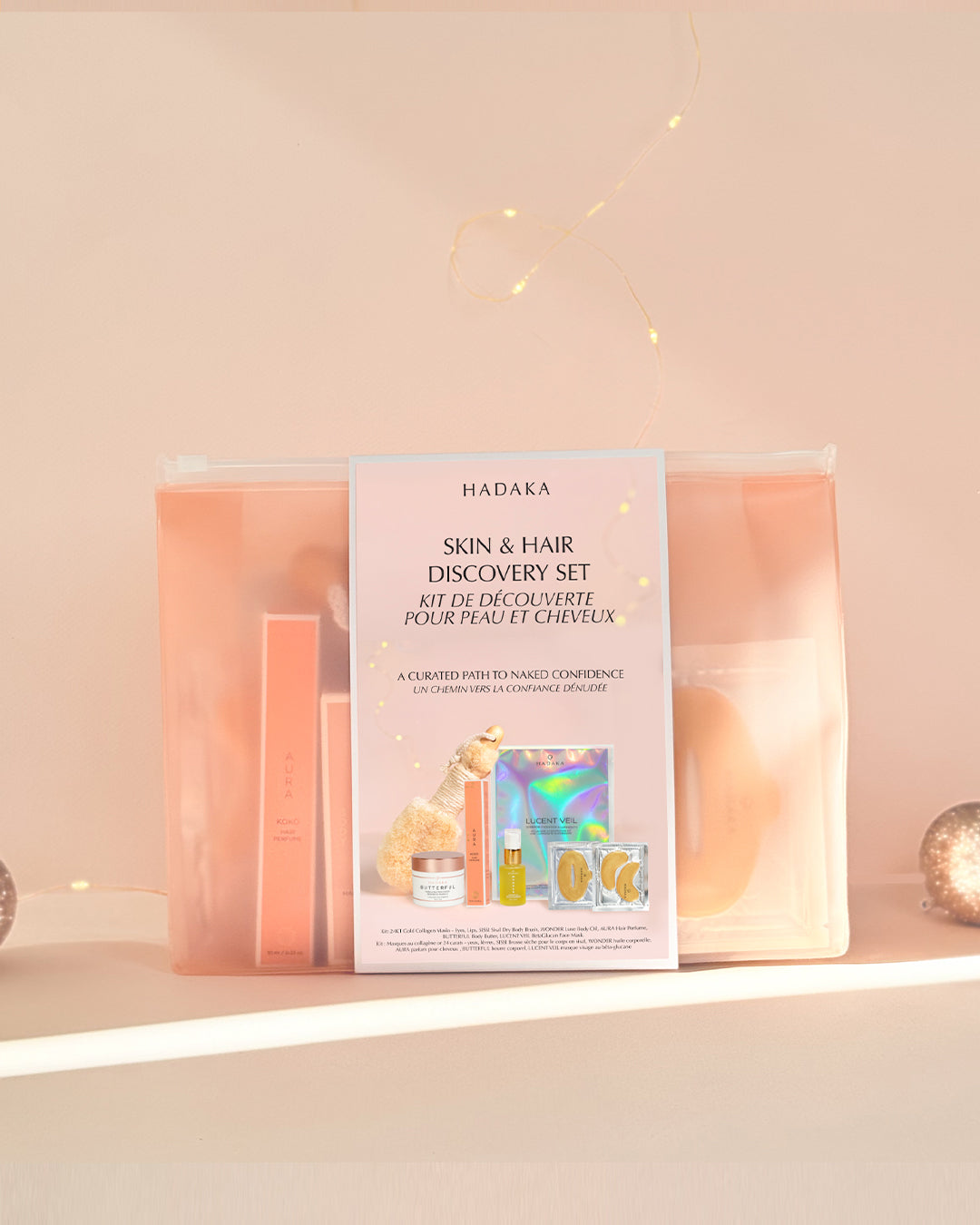 Hadaka SKIN & HAIR DISCOVERY SET