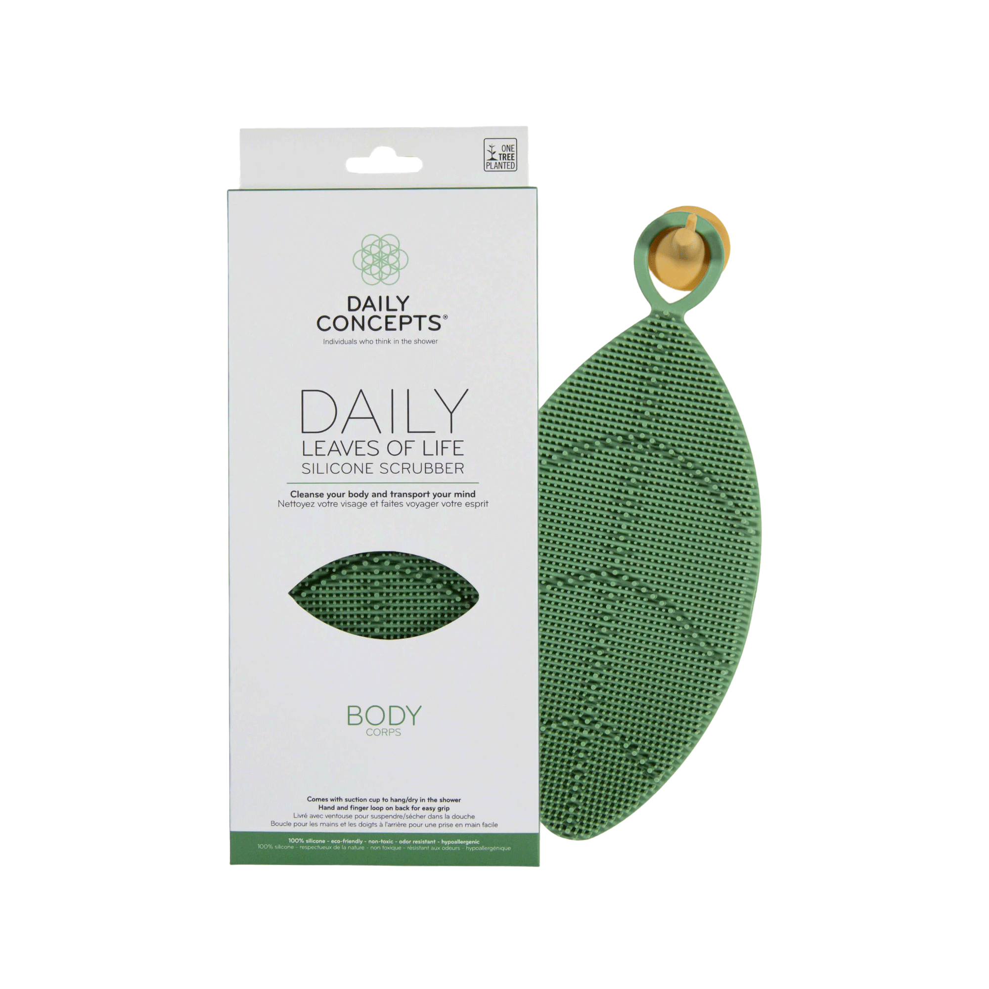 DAILY CONCEPTS LEAVES OF LIFE BODY SCRUBBER