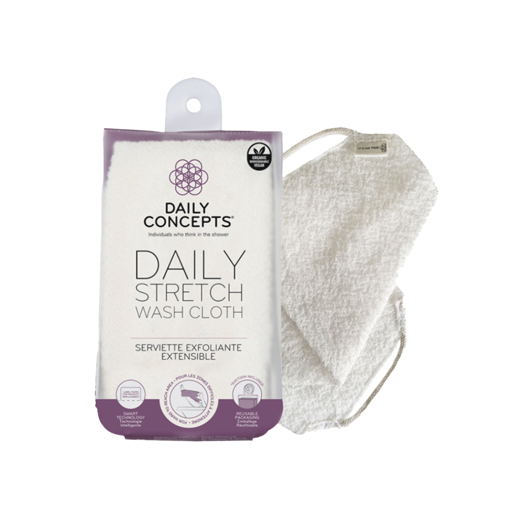 DAILY CONCEPTS DAILY STRETCH WASH CLOTH