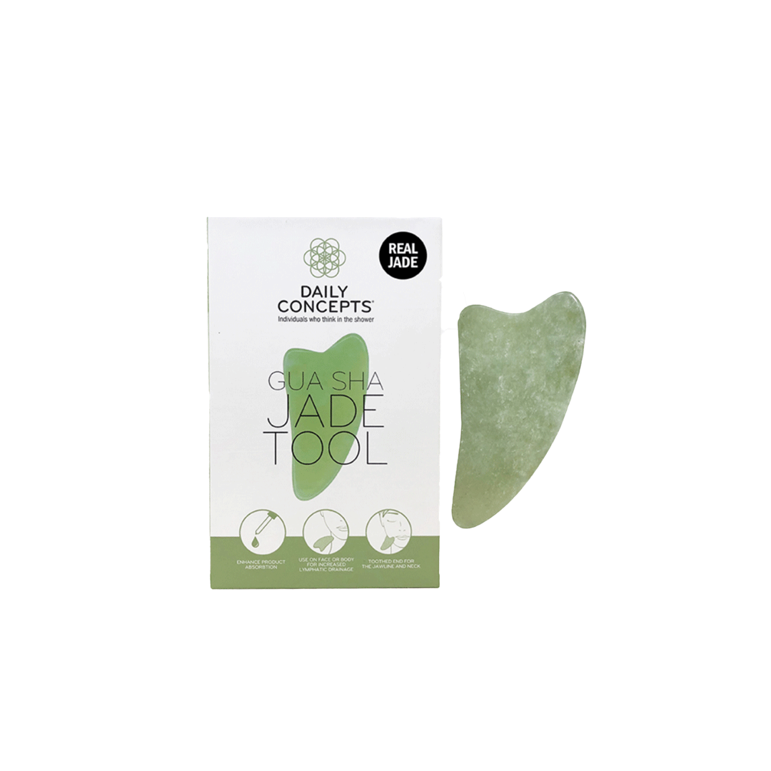 DAILY CONCEPTS JADE GUA SHA FACIAL TOOL
