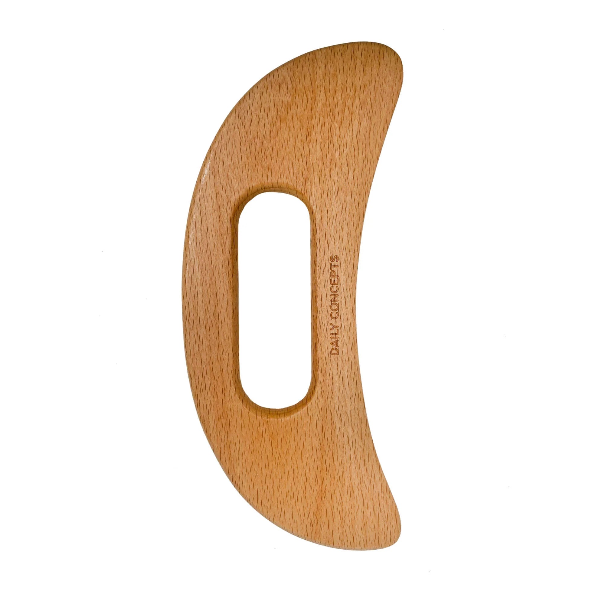 DAILY CONCEPTS WOODEN BODY GUA SHA TOOL
