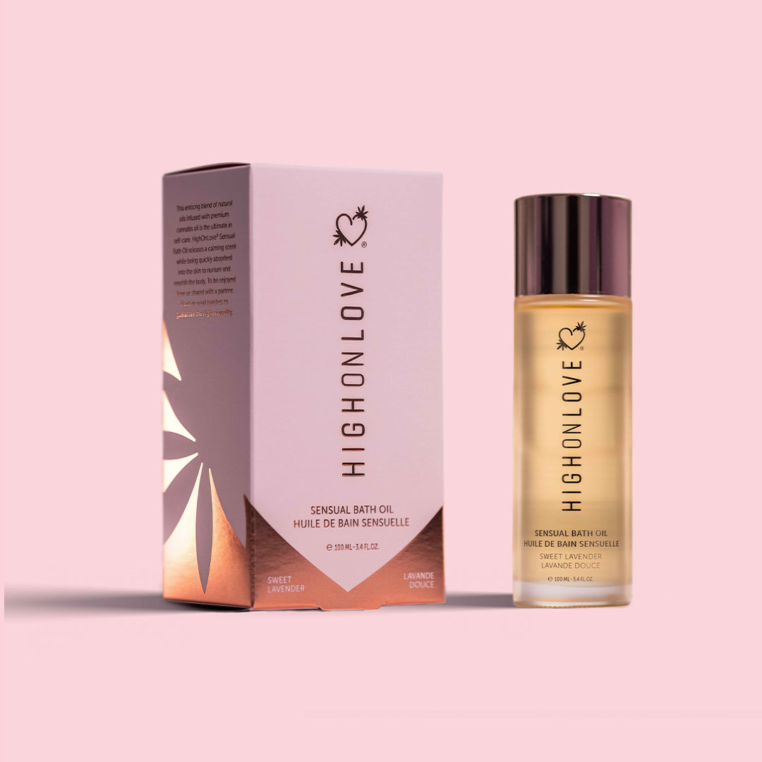 HIGH ON LOVE BATH OIL SWEET LAVENDER