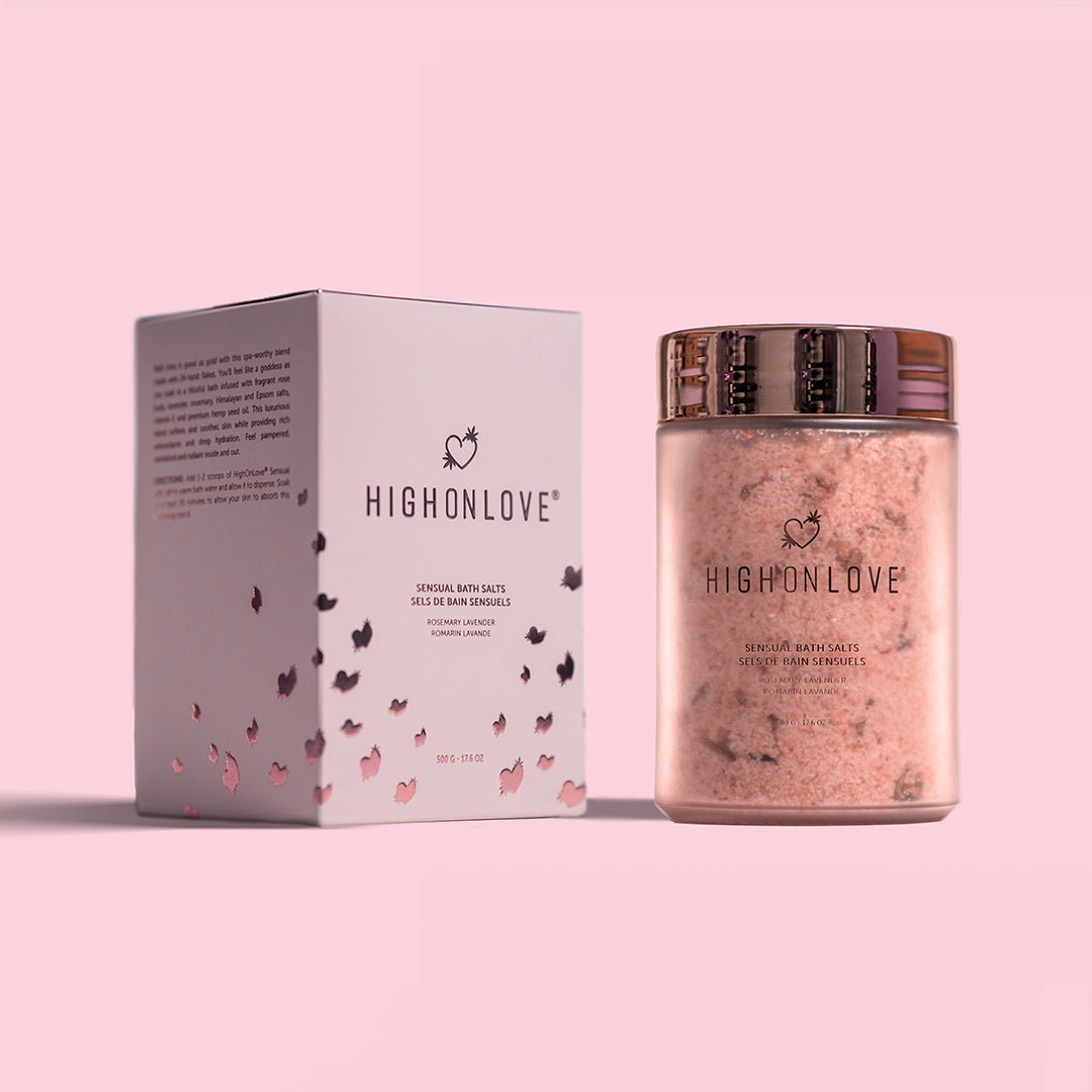HIGH ON LOVE SENSUAL BATH SALTS