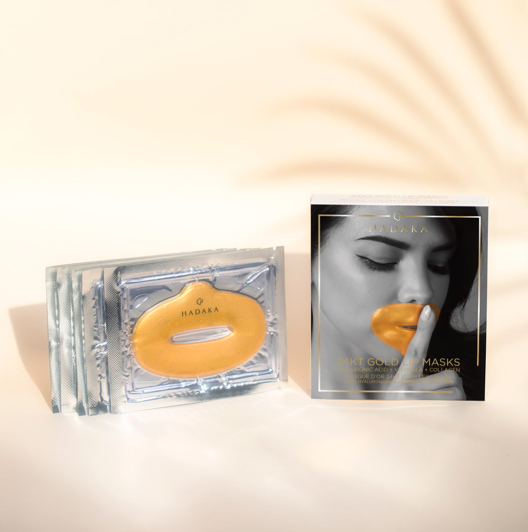 HADAKA 24KT Gold Collagen Hydrating Lip Mask