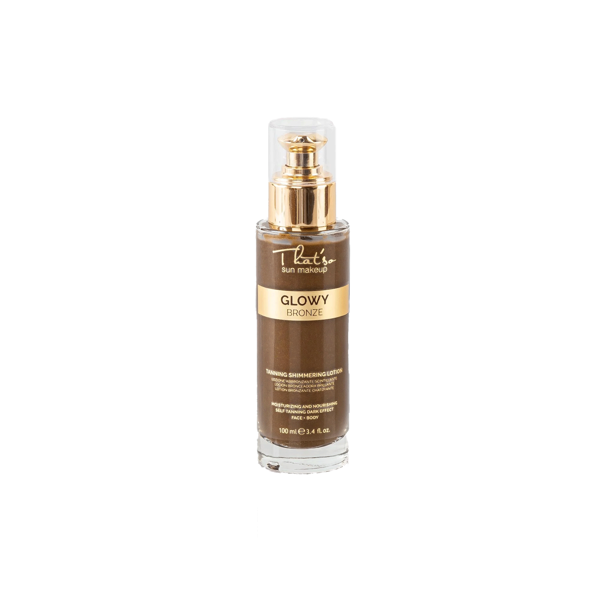 That'so GLOWY BRONZE Tanning Shimmering Oil