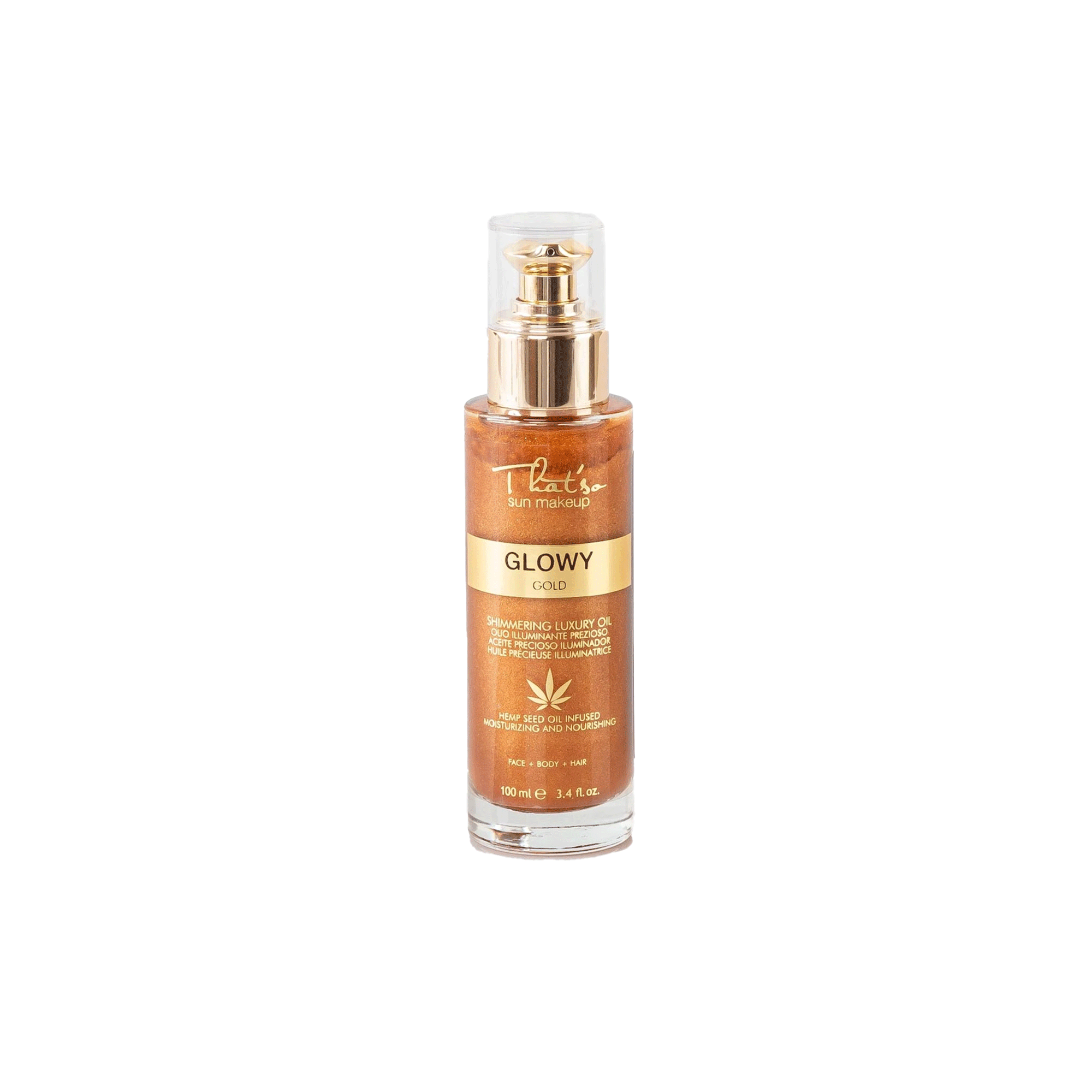 That'so GLOWY GOLD Shimmering Luxury Oil