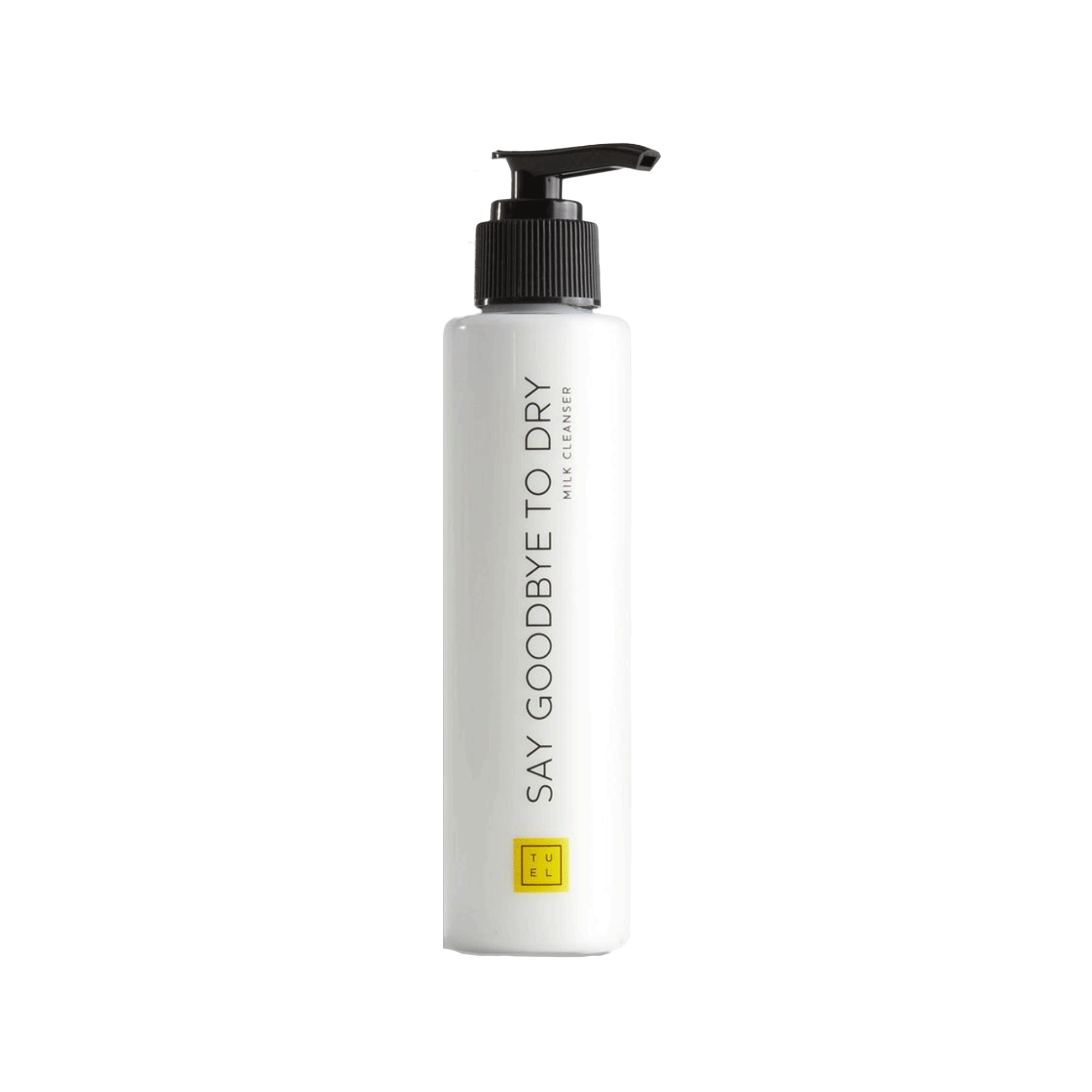TUEL SAY GOODBYE TO DRY MILK CLEANSER
