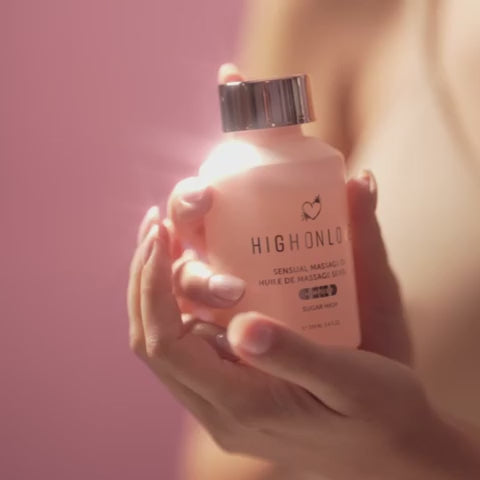 Load video: HIGH ON LOVE SUGAR HIGH MASSAGE OIL