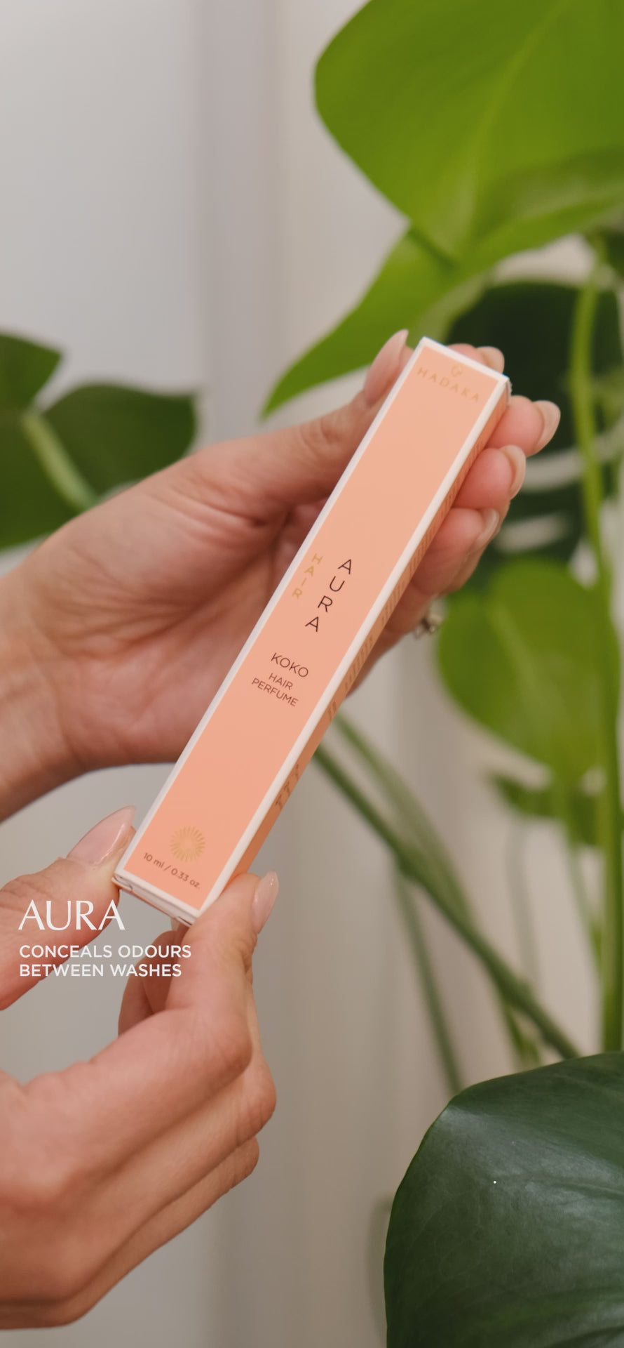 Load video: Hadaka AURA Hair Perfume Beach Nectar